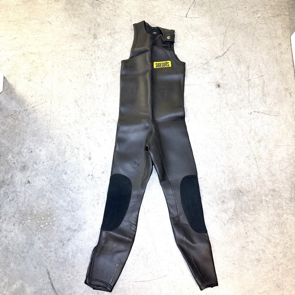 Vtg 1960s SEA SUITS "Bod Pod" Rubatex Wetsuit Surfing Dru Harrison Farmer John